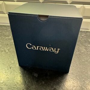 Caraway set of four magnetic pan organizer new in box